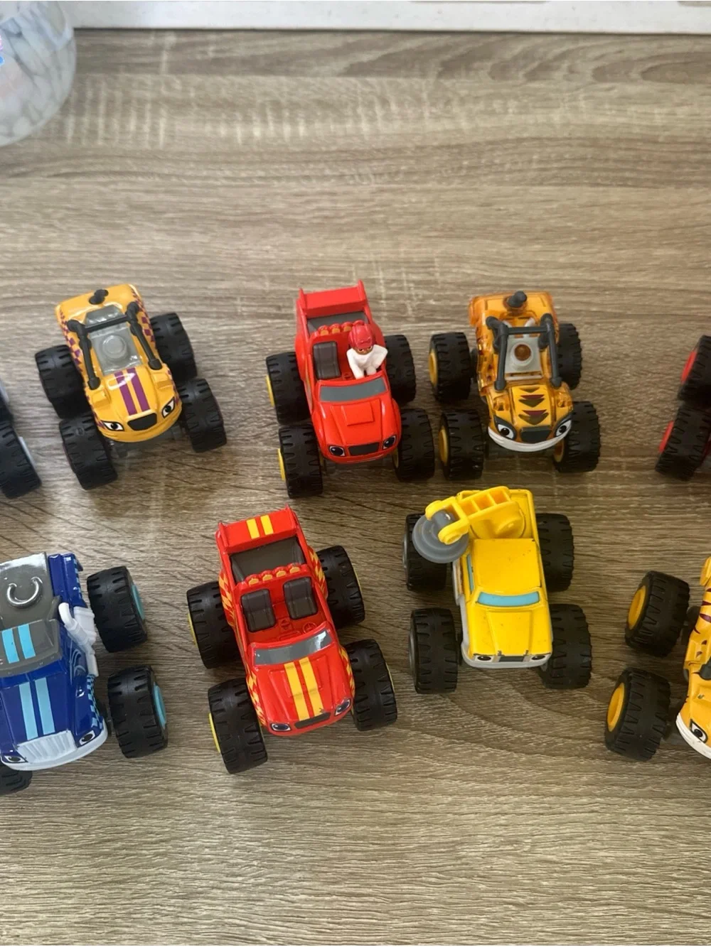 Blaze and the Monster Machines Lot Figures Set of 9